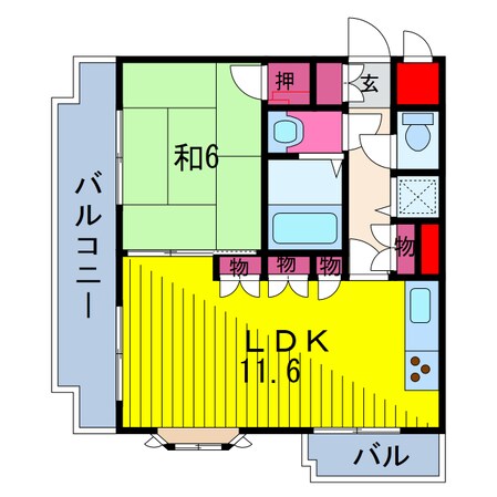 ウィンベルコーラス亀有の物件間取画像